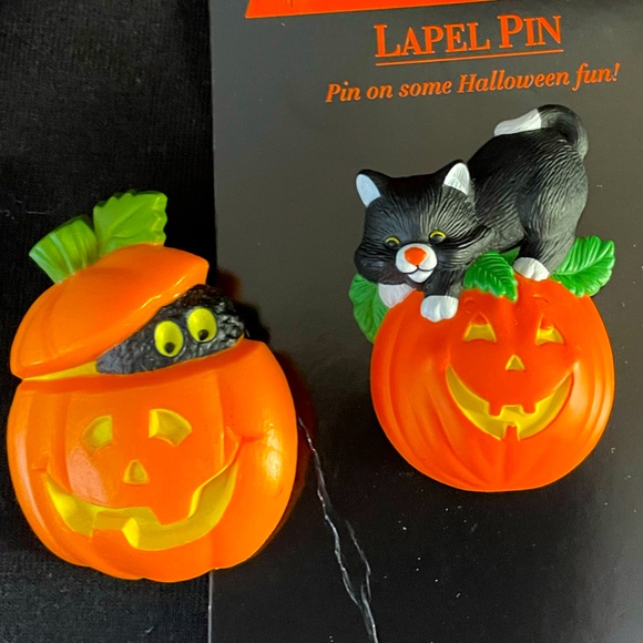 Hallmark | Accessories | Vintage Hallmark Halloween Lapel Pins | Poshmark